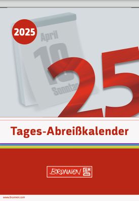 Brunnen Kalender 2025 Tagesabreißkalender Nr.13 10-70313005