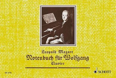 Notenbuch f?r Wolfgang, Leopold Mozart