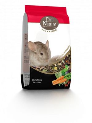 Deli Nature Nager 5 * -Menü Chinchilla (Hagebutte) 2,5 kg