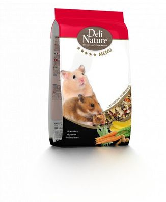 Deli Nature Nager 5 * -Menü Hamster (Banane &amp; Erdnüsse) 750g