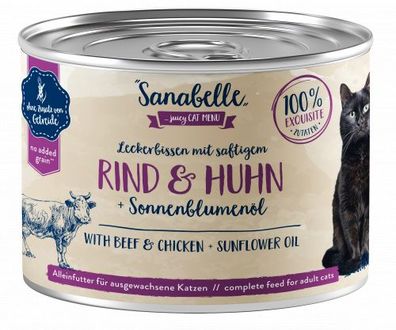 Sanabelle Rind+Huhn 195gD