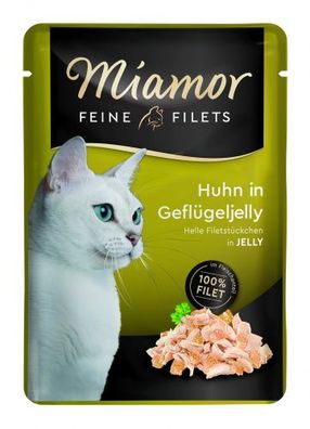 Miamor Feine Filets Huhn Geflügel Jelly 100gP