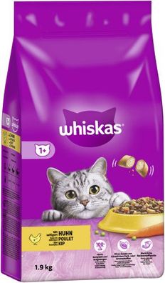 Whiskas Trock. Adult 1+ Huhn 1,9kg