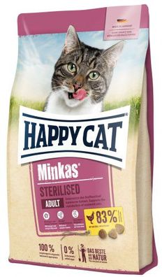 HappyCat Minkas Steril. Geflügel 1,5kg