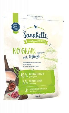 Sanabelle No Grain Geflügel 400g