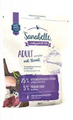 Sanabelle Adult Strauß 400g