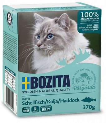 Bozita Cat Häpp. Gel. Schellf. 370gT