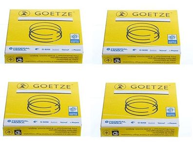 4 x Kolbenringe Goetze Audi A4 1, 6 Liter ADP AHL ARM ANA 08-105900-00