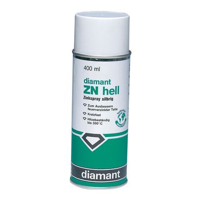 ZN hell, Zinkspray silbrig, Sprühdose 400ml