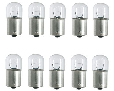 10 x Glühlampe 24V x 10 / R10W BA15s Vgl. Nr. OSRAM 5637