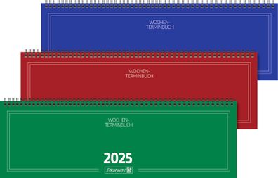 Brunnen Kalender 2025 Querterminkalender 42x13 10-77501955