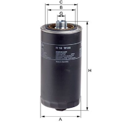 Hengst Ölfilter H18W06 Deutz MWM KHD