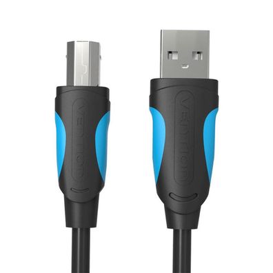 Druckerkabel USB 2.0 A oder USB-B - Druckerkabel 5m Schwarz