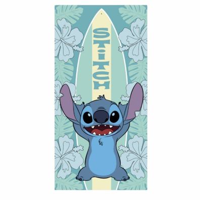 Lilo & Stitch Kinderhandtuch Baumwoll-Strandtuch Farbenfrohes Poolhandtuch, 70cm