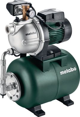 Hauswasserwerk HWW 3500/25 G 3500 l/h 45 m 8 m 900 W Stahl 24 l METABO