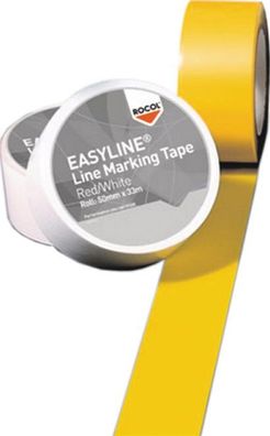 Bodenmarkierungsband Easy Tape PVC gelb L.33m B.50mm Rl. ROCOL