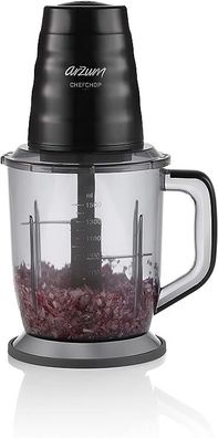 Arzum AR1161 Chefchop Chopper S-Klingen Chopper-Effekt 1,5l Schwarz