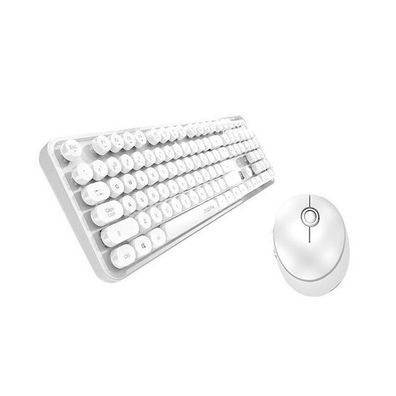 MOFII - SMK-623387AG White - Tastatur- und Maus-Set