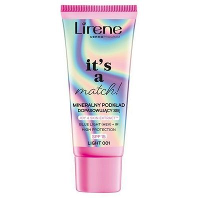 Lirene Mineral Make-up SPF15 Light 001, 30ml