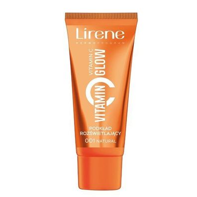 Lirene Vitamin Glow Foundation 001 Natural, 30 ml