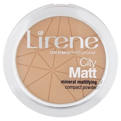 Lirene City Matt Mineral Puder Mattierend 9g