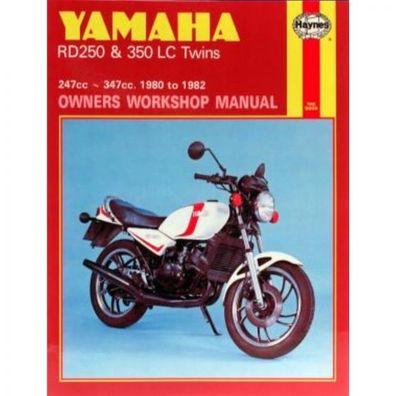 Yamaha Motorrad RD250 und 350 LC Twins (1980-1982) Reparaturanleitung Haynes