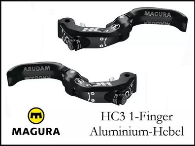 2x MAGURA Bremshebel HC3 1-Finger Hebel, für MT6, MT7, MT8, MT TRAIL SL