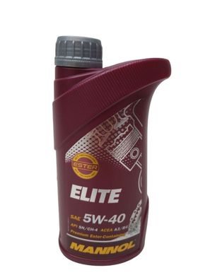 MANNOL ELITE 5W-40 1 Liter Motoröl Synthetisch MB 229.5, VW 502 00, VW 505 00