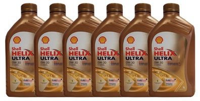 Shell Helix Ultra ECT 0W-30 6x1 Liter BMW LL-04; MB-Freigabe 229.51