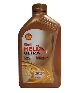 Shell Helix Ultra ECT 0W-30 1x1 Liter BMW LL-04; MB-Freigabe 229.51