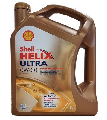 Shell Helix Ultra Professional AP-L 0W-30 1x5 Liter Peugeot und Citroen ACEA C2