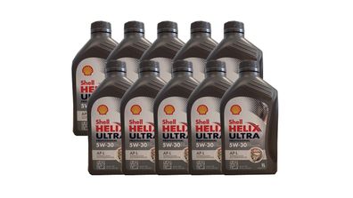 Shell Helix Ultra Professional AP-L 5W 30 Motoröl ACEA C2; PSA Fiat 10x1 Liter