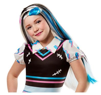 Rubies 2000342 - Monster High, Frankie Stein, Kinder Perücke, Halloween Wig