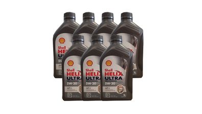 Shell Helix Ultra Professional AP-L 5W 30 Motoröl ACEA C2; PSA Fiat 7x1 Liter