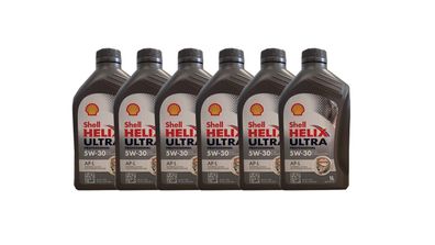 Shell Helix Ultra Professional AP-L 5W 30 Motoröl ACEA C2; PSA Fiat 6x1 Liter