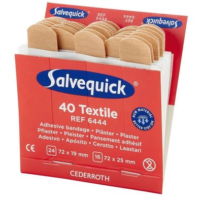 Salvequick 6444 Pflasterstrips Salvequick elastisch