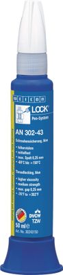 Schraubensicherung WEICONLOCK® AN 302-43 50ml mf. hv. blau DVGW, TW Pen WEICON