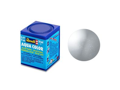 Revell 36190 Farbe silber, metallic Aqua Color 18 ml