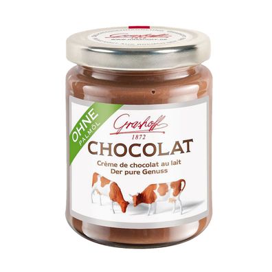 Grashoff Chocolat Creme de chocolat au lait belgische Schokolade 140g