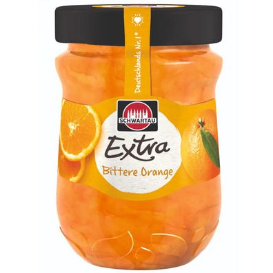 Schwartau Extra Bittere Orange Frühstück Fruchtaufstrich vegan 340g