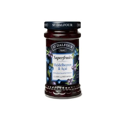 St. Dalfour Superfruits Heidelbeeren und Acai Fruchtaufstrich 170g