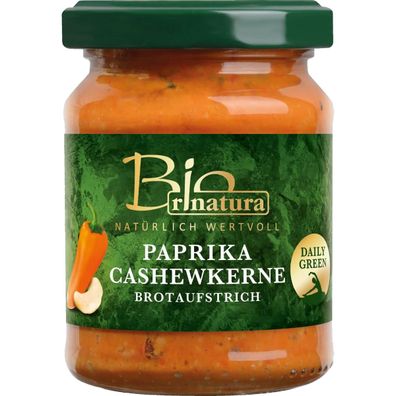 Bio Brotaufstrich Paprika Cashewkerne