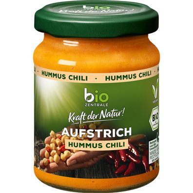 Bio Brotaufstrich Hummus Chili