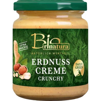 Bio Erdnusscreme Crunchy