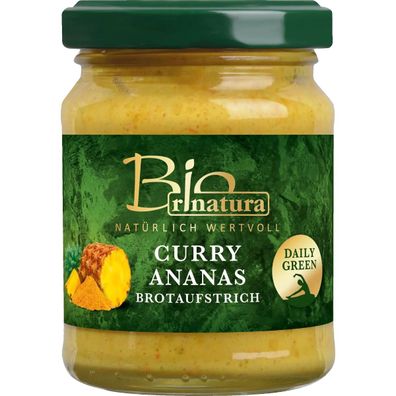 Bio Brotaufstrich Curry Ananas