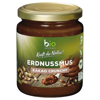 Bio Erdnussmus Kakao Crunchy