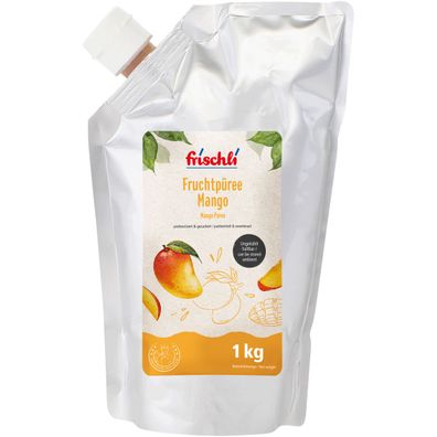 Frischli Fruchtpüree Mango pasteurisiert und gezuckert 1000g