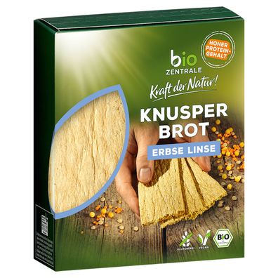 Bio Knusperbrot Erbse Linse