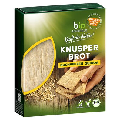 Bio Knusperbrot Buchweizen Quinoa