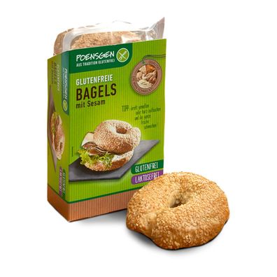 Bagels mit Sesamsaat Glutenfrei 150g